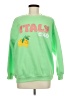 No Comment Green Long Sleeve Top Size M - photo 1