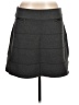 Athleta Solid Gray Casual Skirt Size L - photo 1