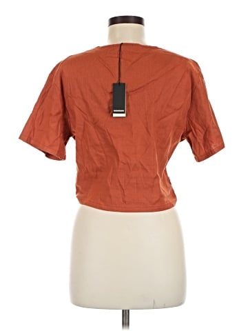 Monrow Short Sleeve Blouse (view 2)