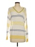 Bibi Stripes Yellow Pullover Sweater Size S - photo 1