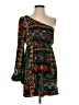 Judith March Paisley Teal Cocktail Dress Size S (estimated) - photo 1