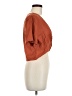 Monrow Orange Short Sleeve Blouse Size M - photo 4
