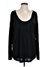 Pol Black Long Sleeve Top Size L - photo 1