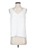 Chelsea28 100% Polyester White Sleeveless Blouse Size S - photo 1