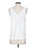 Chelsea28 100% Polyester White Sleeveless Blouse Size S - photo 2
