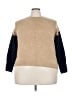 Vince Camuto Color Block Tan Pullover Sweater Size 3X (estimated) - photo 1