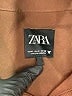 Zara Solid Brown Long Sleeve Button-Down Shirt Size M - photo 7