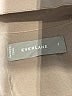Everlane 100% Silk Metallic Tan Short Sleeve Silk Top Size 2 - photo 7