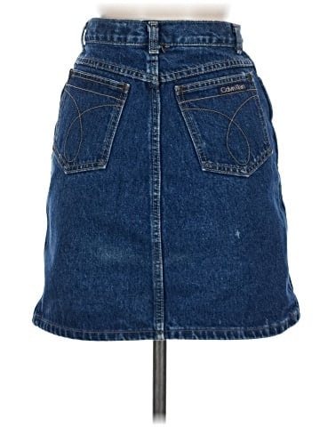 Calvin Klein Denim Skirt (view 2)