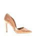 Jessica Simpson 100% Leather Tan Heels Size 10 - photo 1