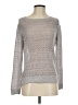 guinevere Metallic Silver Pullover Sweater Size S - photo 1