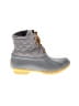Sperry Top Sider Gray Rain Boots Size 6 1/2 - photo 1