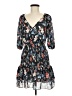 NSR Floral Black Casual Dress Size M - photo 1