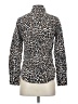 J.Crew Animal Print Brown Long Sleeve Blouse Size 2 - photo 2