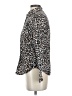 J.Crew Animal Print Brown Long Sleeve Blouse Size 2 - photo 5