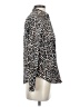 J.Crew Animal Print Brown Long Sleeve Blouse Size 2 - photo 4