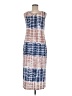 Shein Tie-dye Blue Casual Dress Size 6 - photo 1