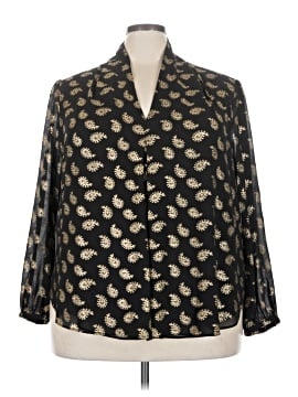 MICHAEL Michael Kors Long Sleeve Blouse (view 1)