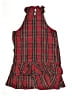 Tommy Hilfiger 100% Polyester Plaid Red Dress Size 10 - photo 2