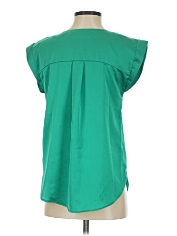 Ann Taylor LOFT Short Sleeve Blouse (view 2)