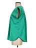 Ann Taylor LOFT 100% Polyester Green Short Sleeve Blouse Size XS - photo 5