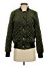 Skies Are Blue 100% Polyester Argyle Green Jacket Size XS - photo 1