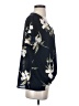 West Kei 100% Polyester Blue Short Sleeve Blouse Size S - photo 4