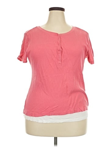 Style&Co Short Sleeve Henley (view 1)