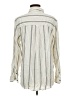 Universal Thread Stripes Ivory Long Sleeve Button-Down Shirt Size M - photo 2