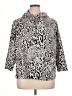 Zenergy by Chico's Animal Print Silver Jacket Size XL (3) - photo 1