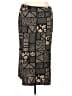 Van Heusen 100% Polyester Graphic Black Casual Skirt Size L - photo 1
