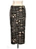 Van Heusen 100% Polyester Graphic Black Casual Skirt Size L - photo 2