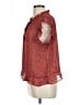 Easel Red Sleeveless Blouse Size L - photo 5