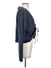 Poetry Blue Pullover Sweater Size S - photo 4