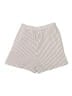 Caslon 100% Cotton Stripes Ivory Shorts Size 2X - photo 2