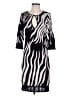 Just Cavalli Graphic Black Cocktail Dress Size M - photo 1