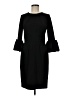 Betsy & Adam Solid Black Cocktail Dress Size 8 - photo 1