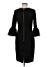 Betsy & Adam Solid Black Cocktail Dress Size 8 - photo 2