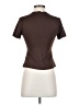 Unbranded Brown Short Sleeve Top Size S - photo 2