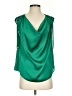 Vince Camuto 100% Polyester Green Sleeveless Blouse Size XS - photo 1