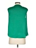 Vince Camuto 100% Polyester Green Sleeveless Blouse Size XS - photo 2