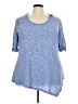 LIVI Active Blue Short Sleeve Top Size 22 - photo 1
