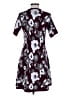 Kenzo Graphic Purple Burgundy Casual Dress Size M - photo 2