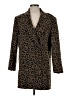 Zara Animal Print Brown Coat Size S - photo 1