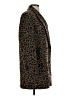 Zara Animal Print Brown Coat Size S - photo 4