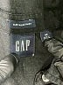 Gap Black Sleeveless Button-Down Shirt Size M - photo 7