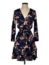 Splendid 100% Rayon Floral Blue Casual Dress Size S - photo 1