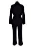 Fraiche by J 100% Polyester Solid Black Jumpsuit Size L - photo 2