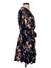 Splendid 100% Rayon Floral Blue Casual Dress Size S - photo 4