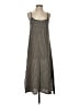 Sitano Polka Dots Gray Casual Dress Size S - photo 1